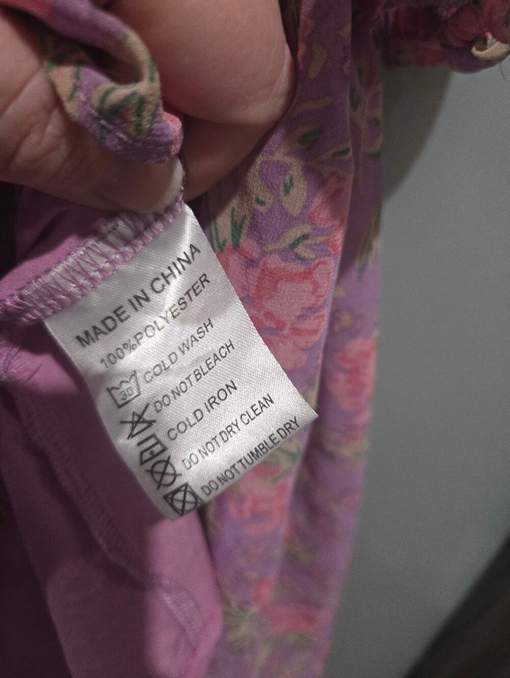 Ivy City Co. Lydia Dress Purple Pink Floral Tiered Size XXL - Picture 6 of 7